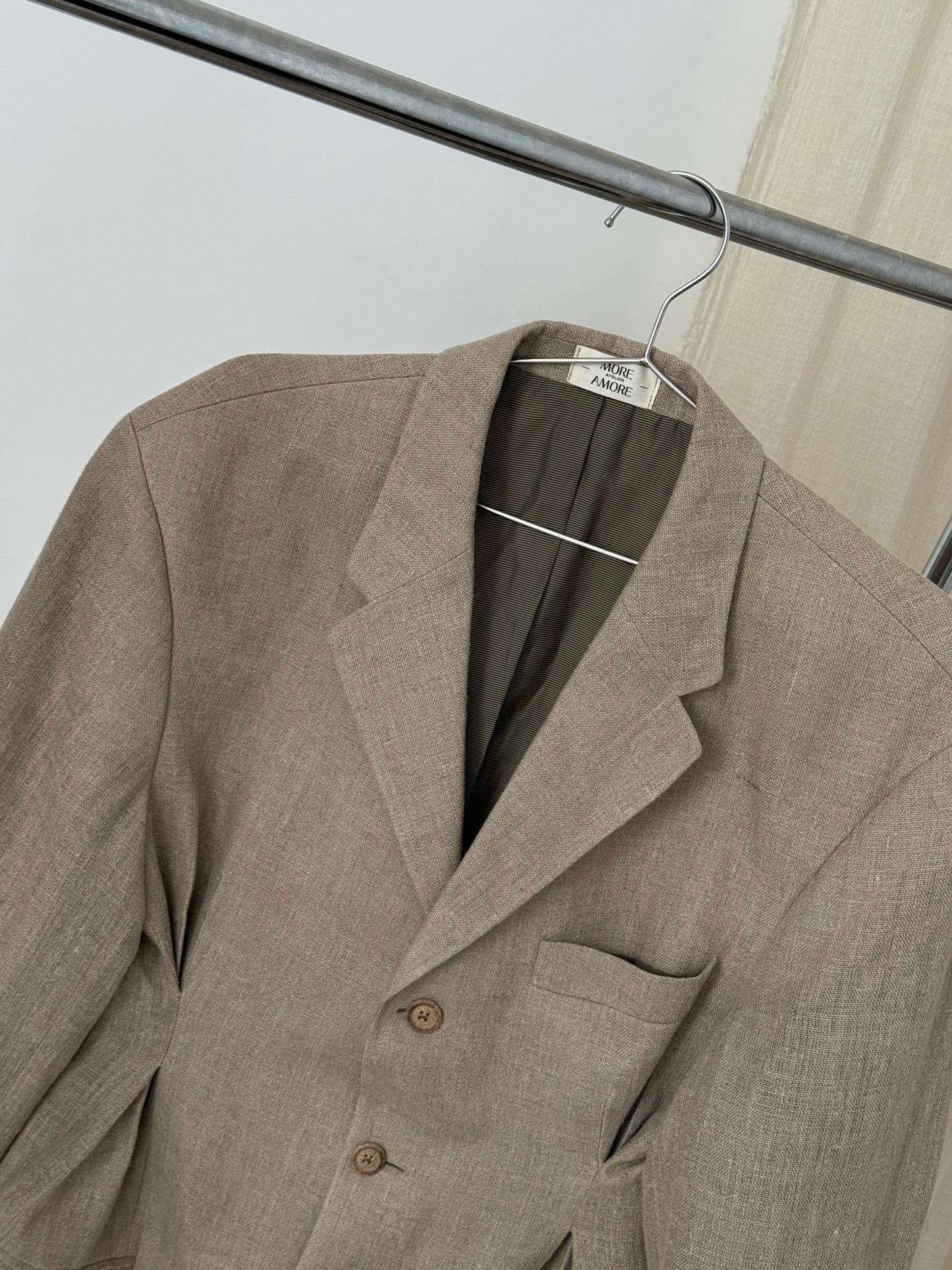 The Riviera Linen Blazer Dress