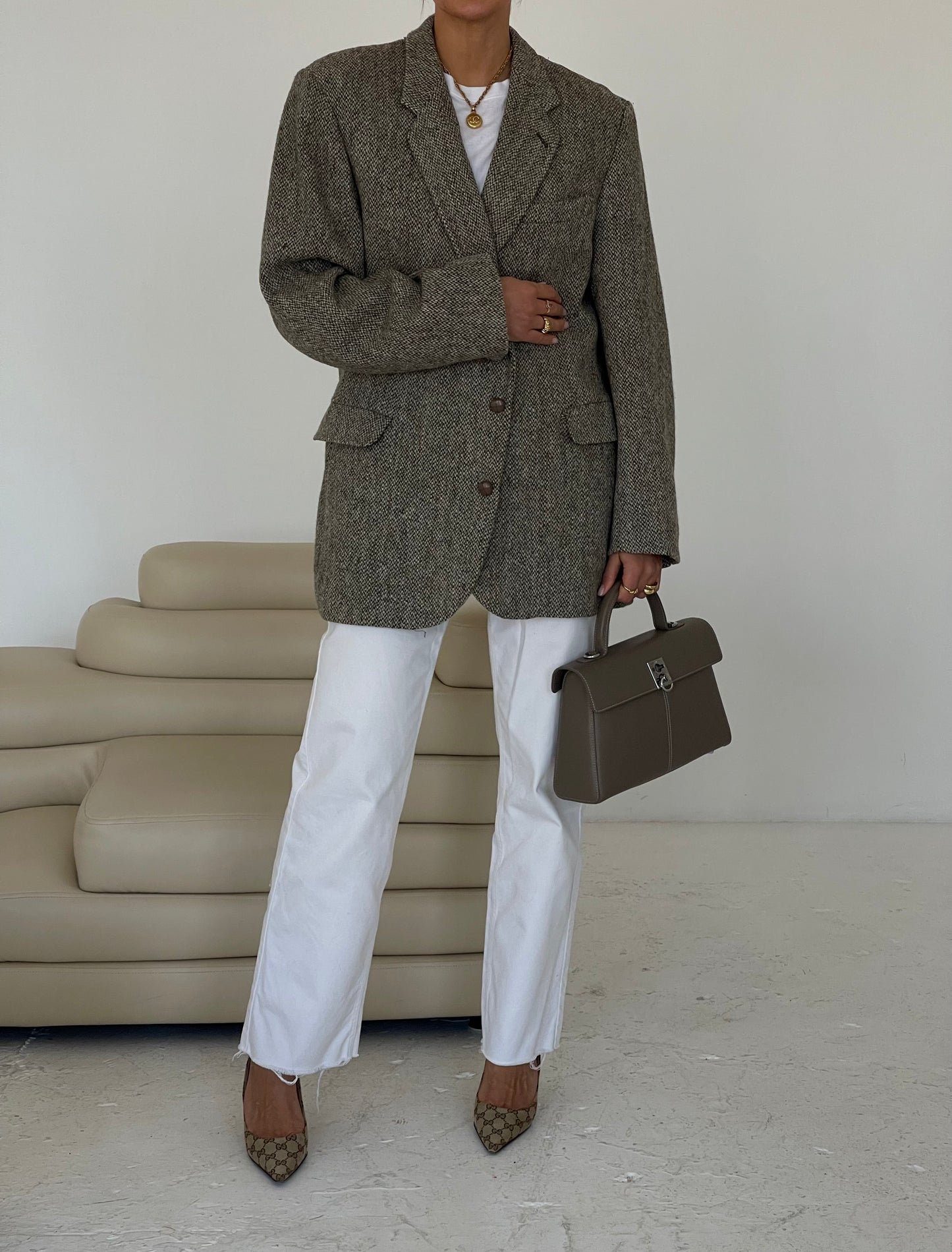 Oversized Wool Blazer
