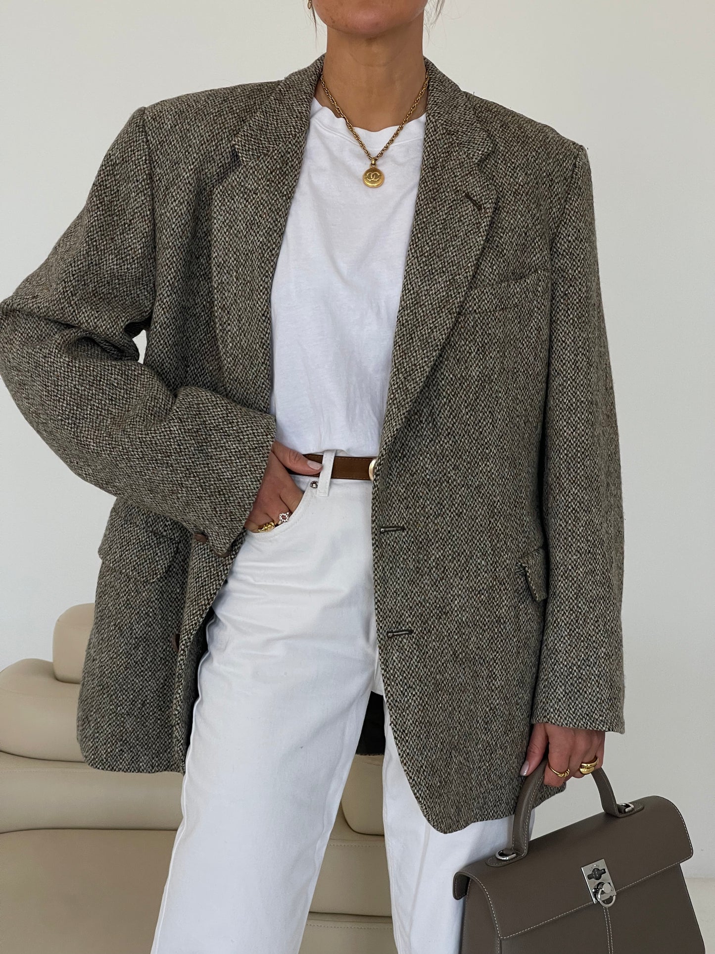 Oversized Wool Blazer