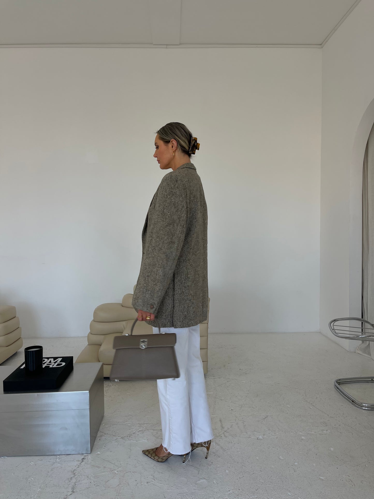 Oversized Wool Blazer
