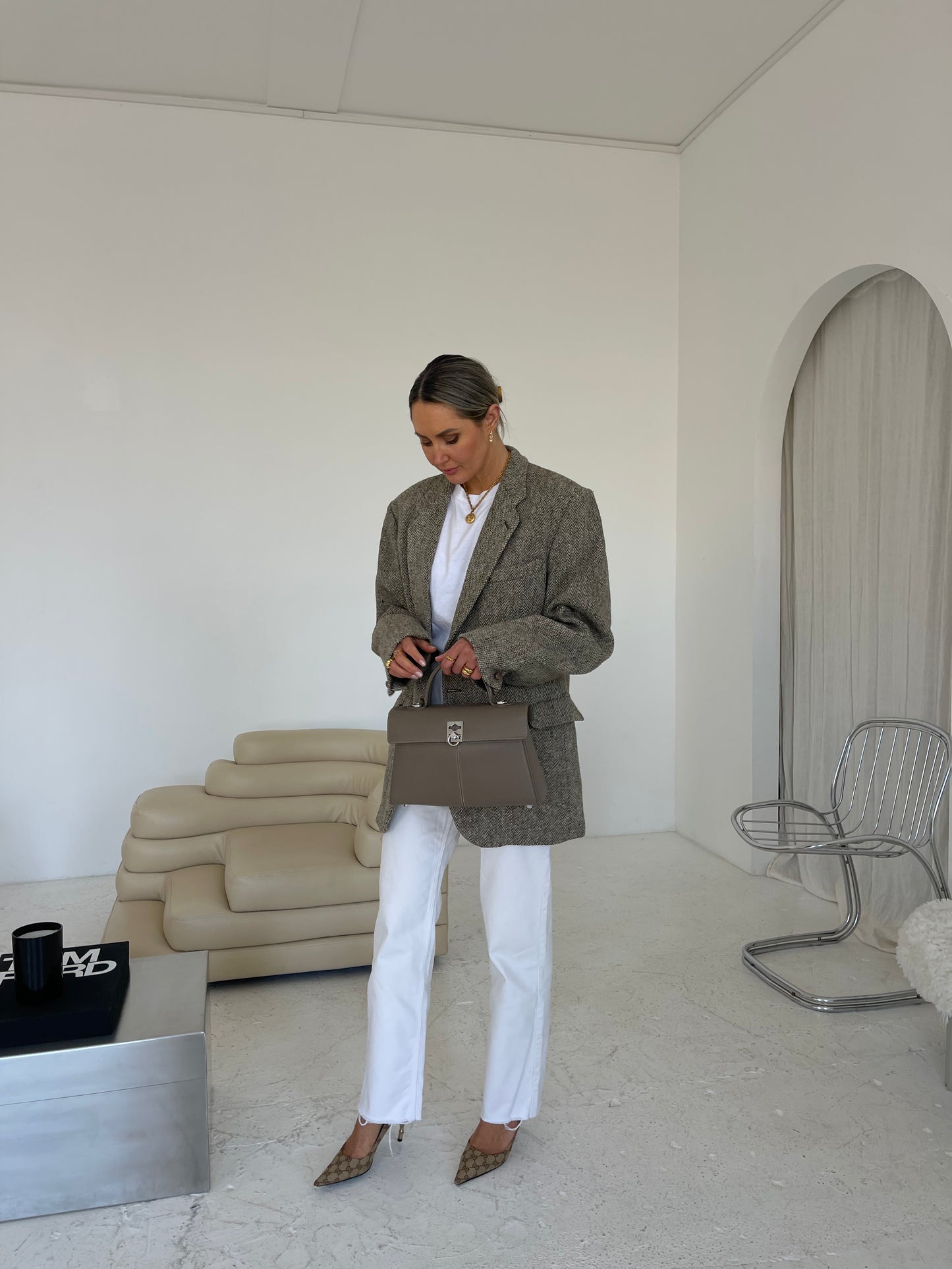 Oversized Wool Blazer