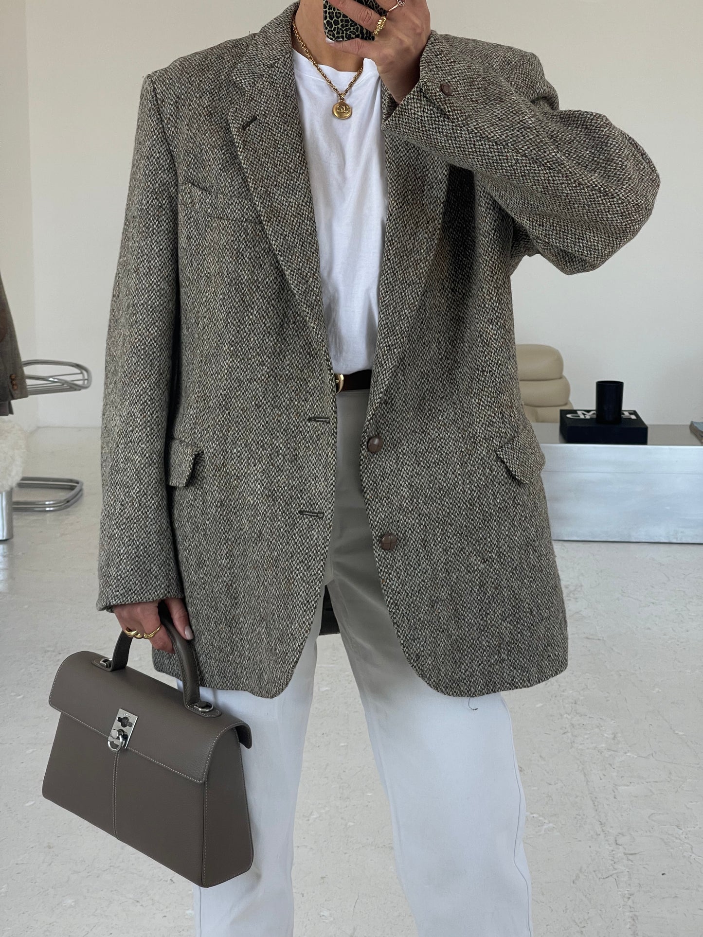 Oversized Wool Blazer