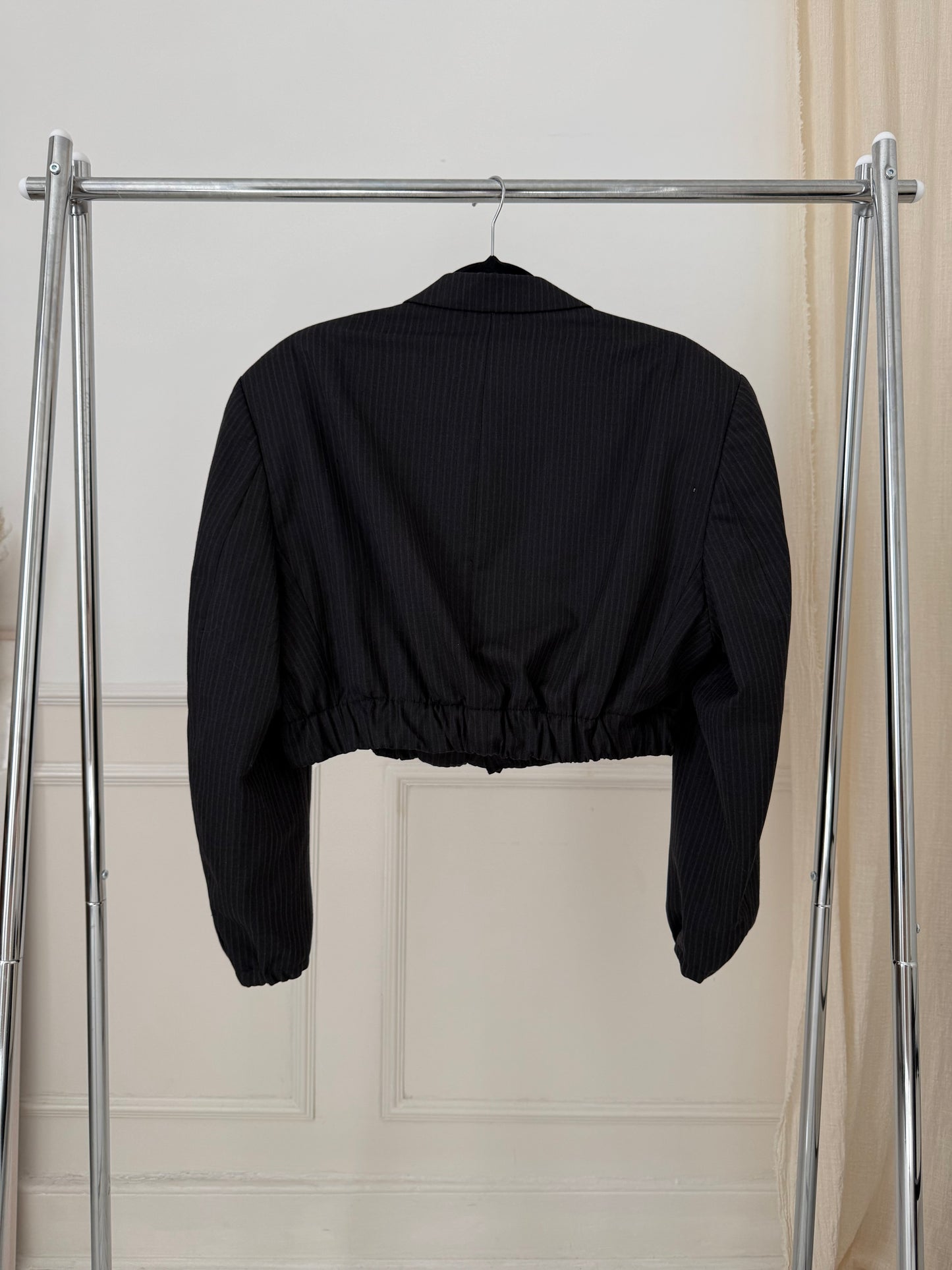 Vintage Ralph Lauren Reworked Cropped Blazer Bomber