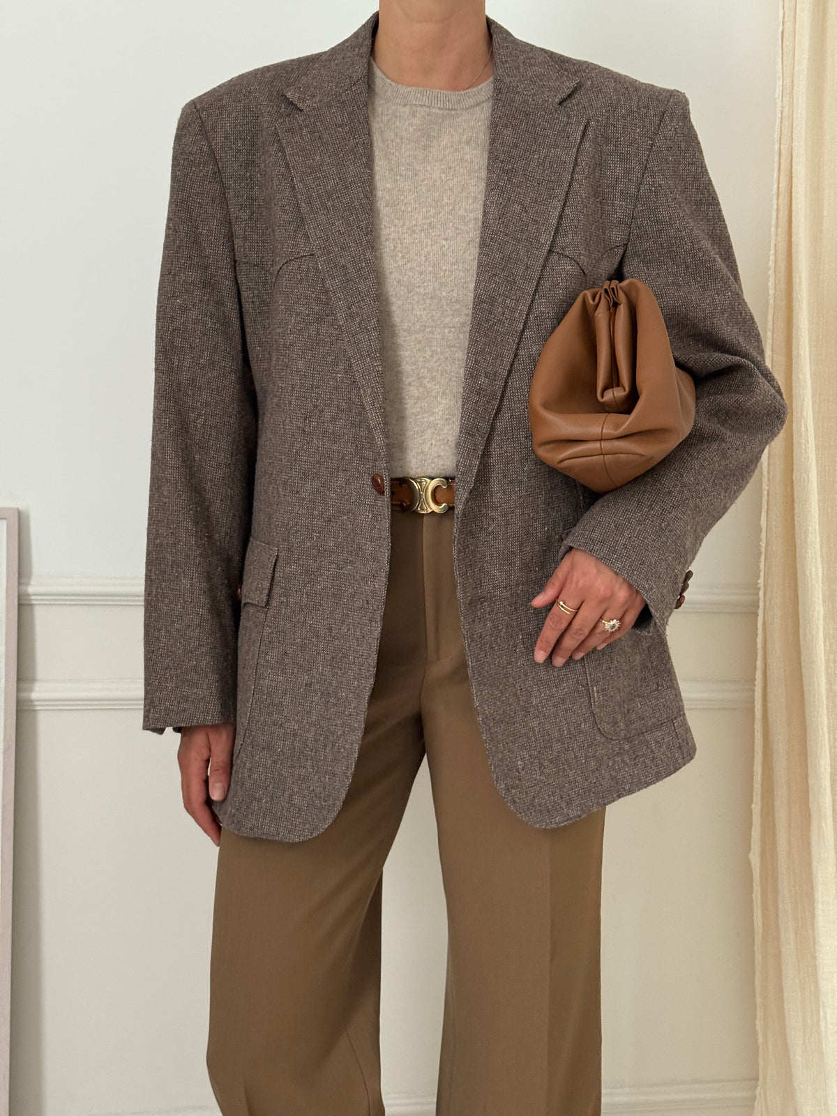 Vintage Levi’s Wool Blazer – Brown