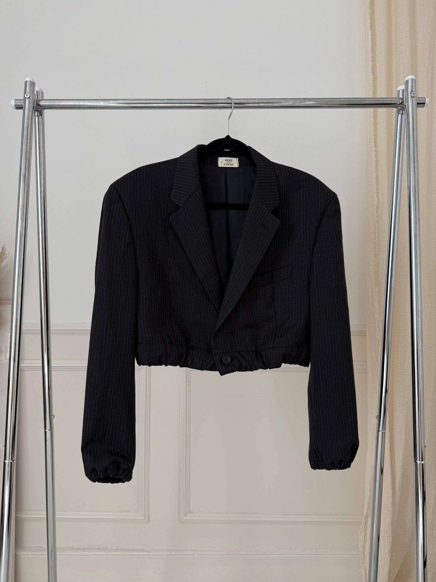 Vintage Ralph Lauren Reworked Cropped Blazer Bomber