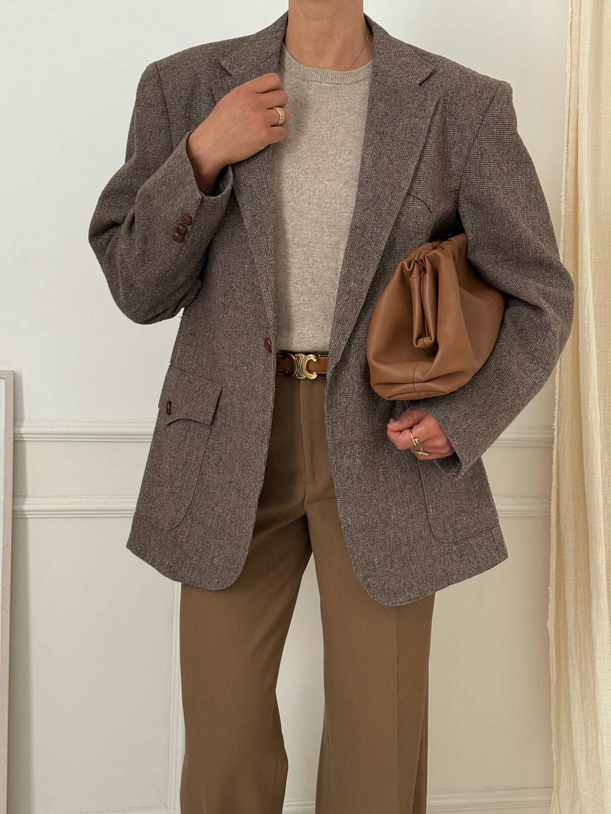 Vintage Levi’s Wool Blazer – Brown