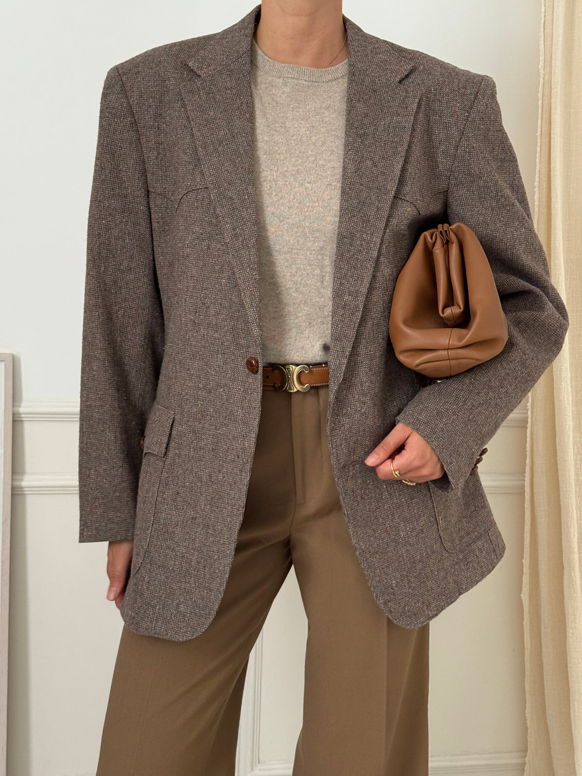 Vintage Levi’s Wool Blazer – Brown
