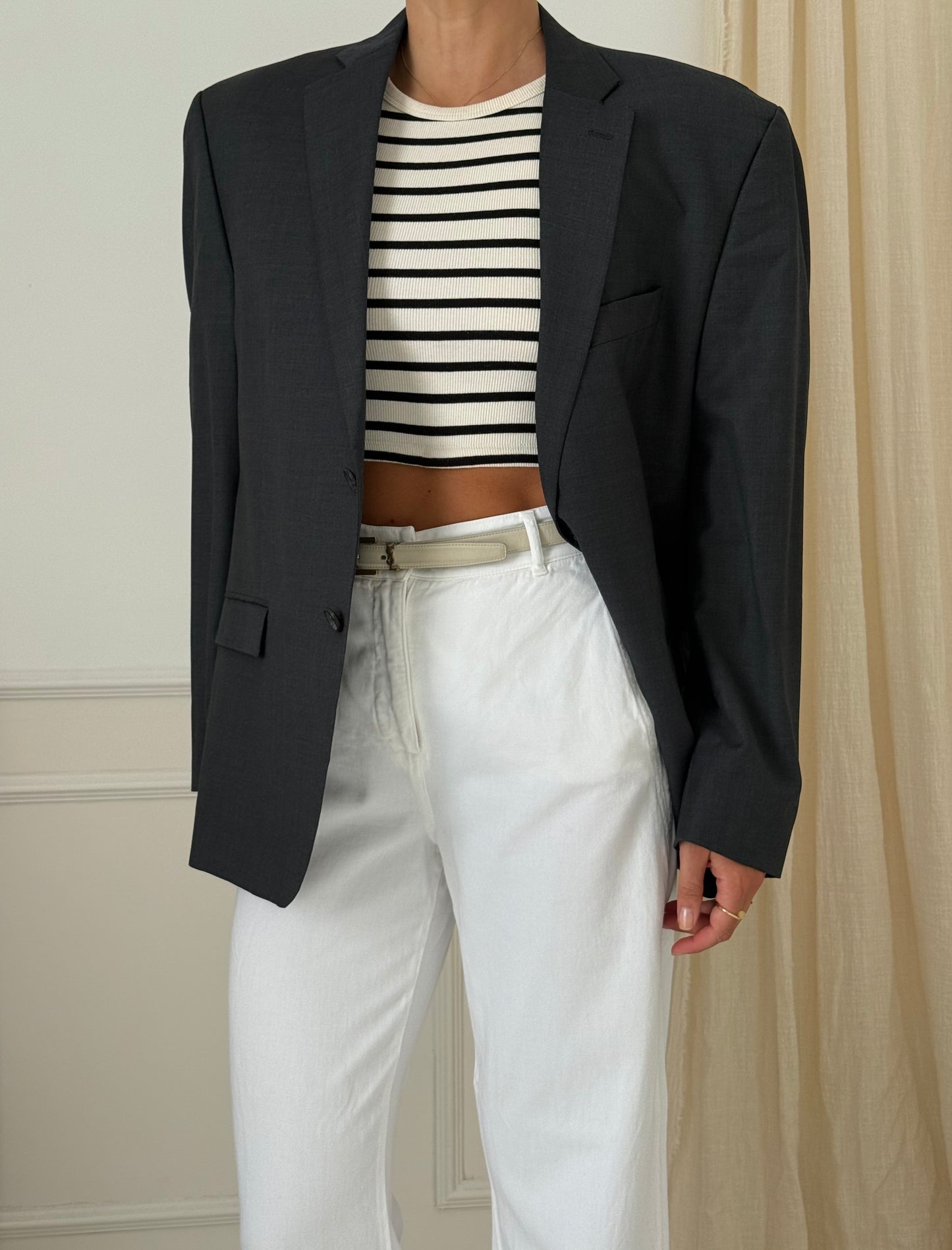 Vintage Ralph Lauren 100% Wool Oversized Blazer