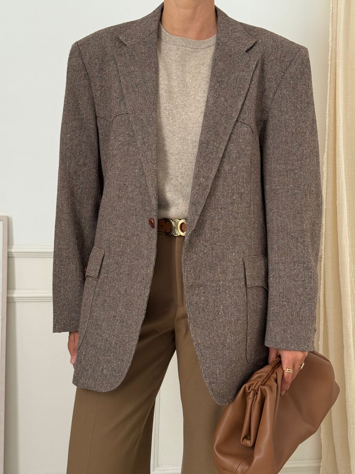 Vintage Levi’s Wool Blazer – Brown
