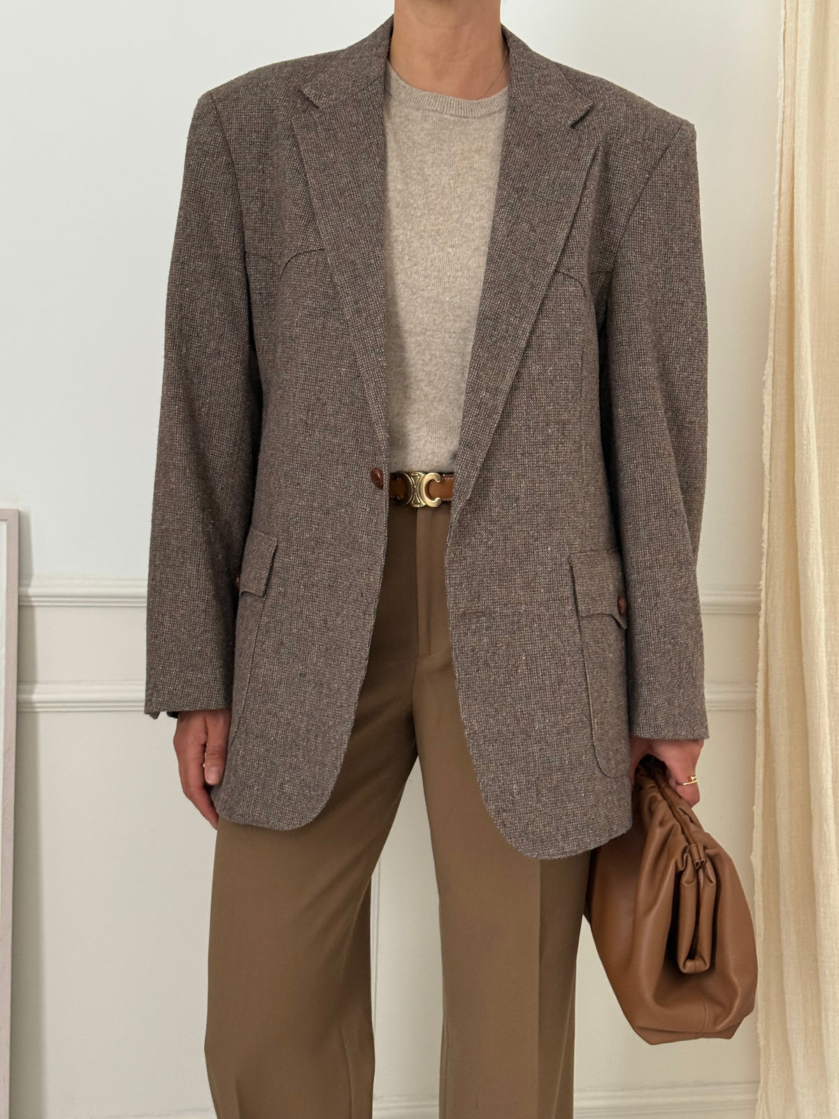 Vintage Levi’s Wool Blazer – Brown